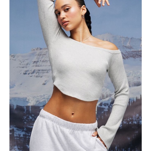 Garage corset hem off the shoulder cropped top - Picture 3 of 3